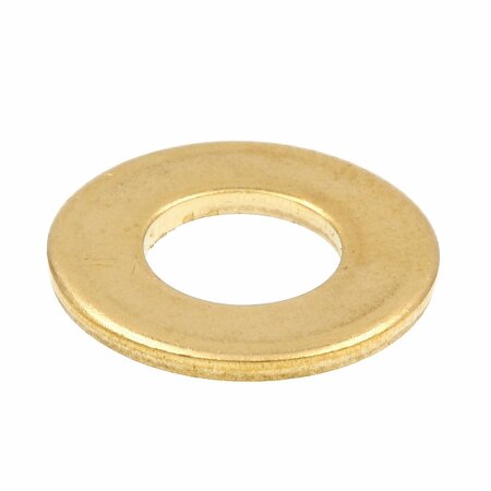 PRIME-LINE Flat Washers, SAE, 5/16 in. X 3/4 in. OD, Solid Brass, 50PK 9079932